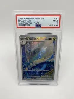 Dragonair 181/165 PSA 9 MINT SV Pokemon 151 2023 English Illustration Rare - Image 1