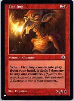 MTG The List Reprints # Fire Imp - Image 1