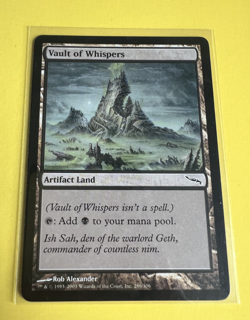 MTG - Vault of Whispers - Mirrodin - LP - Image 1