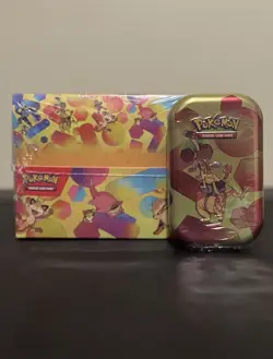 Pokemon Scarlet & Violet 151 Mini Tins - Sealed Display Case - 10 tins (IN HAND) - Image 2