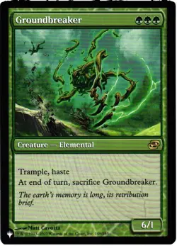 Groundbreaker 148/165 Rare The List Reprints Magic: The Gathering Near Mint - Image 1