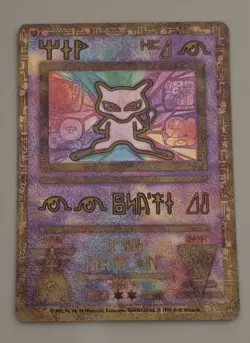Ancient Mew Pokemon Card 2000 Movie Promo Holo WOTC Rare Vintage NM Unplayed - Image 1
