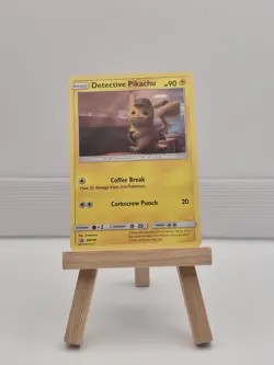 Pokemon TCG Detective Pikachu SM190 Black Star Promo Card Sun Moon - Image 1