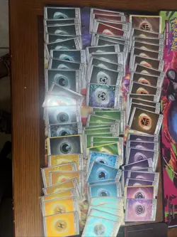 ALL HOLO Pokemon Energy Card Lot - 75 Cards , NM Lots Of Swirls - Image 3