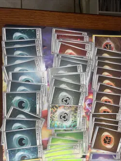 ALL HOLO Pokemon Energy Card Lot - 75 Cards , NM Lots Of Swirls - Image 4