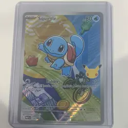 Pokemon Squirtle 039 ME Mega Evolution Promo Holo Promo English 2026 80 HP - Image 1