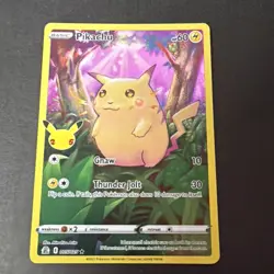 Pikachu 005/025 Celebrations 25th Anniversary Holo Rare English 2021 - Image 1