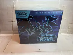Pokemon Mega Evolution Phantasmal Flames Elite Trainer Box Factory Sealed ETB - Image 1