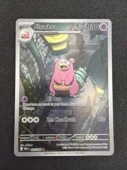 Slowbro 090/084 Pitch Black - Illustration Rare Pokemon NEAR MINT #LA1 - Image 1
