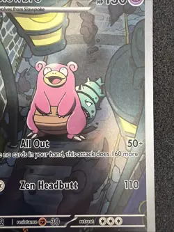 Slowbro 090/084 Pitch Black - Illustration Rare Pokemon NEAR MINT #LA1 - Image 4