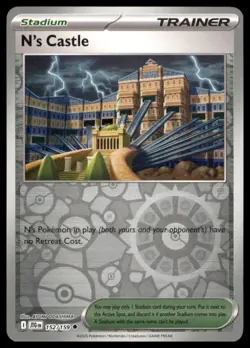 N's Castle 152/159 Uncommon Journey Together Pokemon Reverse Holo Near Mint - Image 1