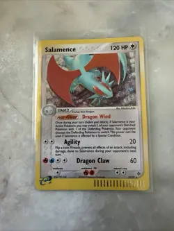 Salamence 10/97 NM Dragon Holo Pokemon TCG Mint - Image 1