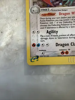 Salamence 10/97 NM Dragon Holo Pokemon TCG Mint - Image 4