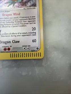 Salamence 10/97 NM Dragon Holo Pokemon TCG Mint - Image 5