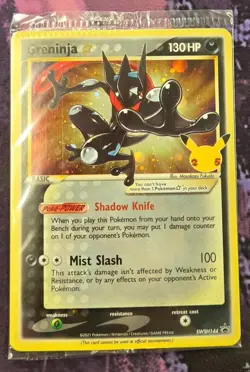 Pokemon: Sword & Shield Promo Cards: Holofoil Greninja Star (Crimped): LP Con - Image 1