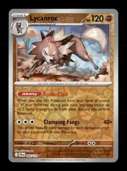 Lycanroc 085/159 Rare Journey Together Pokemon Reverse Holo Near Mint - Image 1