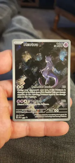 Mewtwo 052 - UPC Black Star Promo - Pokemon Scarlet & Violet 151 - Image 1