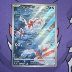 Pokemon TCG Goldeen #087/084 Illustration Rare ME05: Pitch Black NM - Image 1