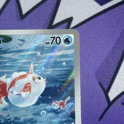 Pokemon TCG Goldeen #087/084 Illustration Rare ME05: Pitch Black NM - Image 4