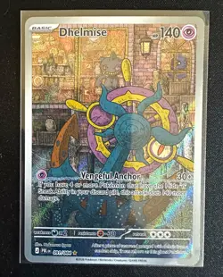 Pokemon TCG Dhelmise Illustration Rare Holo 091/084 Pitch Black - Image 1
