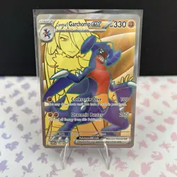 Pokemon TCG Cynthia’s Garchomp Ex Destined Rivals 204 Promo - Image 1