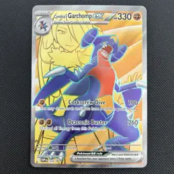 Pokemon TCG Cynthia’s Garchomp Ex Destined Rivals 204 Promo - Image 2
