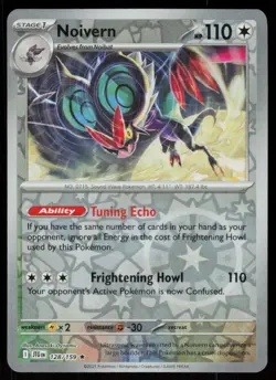 Noivern 128/159 Rare Journey Together Pokemon Reverse Holo Near Mint - Image 1