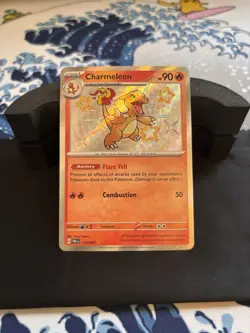 Pokemon: Charmeleon 110/091 SV: Paldean Fates Holo NM - Image 1