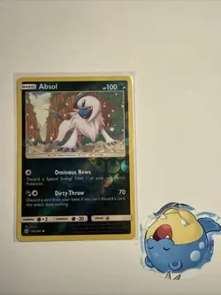 Absol 133/236 Reverse Holo 2019 Pokemon Cosmic Eclipse Card NM - Image 4