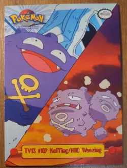 Koffing / Weezing #TV13 1999 Topps Pokemon TV Animation Edition Series 1 Topps - Image 1