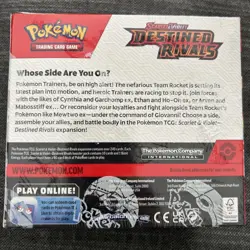 🚨Pokemon Destined Rivals Booster Box 36 PACKS NEW ORIGINAL FACTORY SEALED NIB - Image 3
