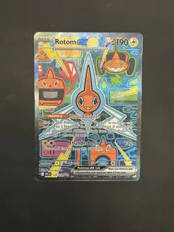 Pokemon TCG Rotom EX Illustration Rare Holo 126/094 Phantasmal Flames 190 HP Eng - Image 1