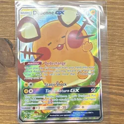 The Pokemon Company Dedenne GX 195A/214 SM Unbroken Bonds Ultra Rare Holo Eng - Image 1