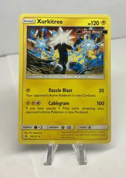Pokemon TCG Xurkitree Rare SM - Forbidden Light 39/131 NM+ - Image 1