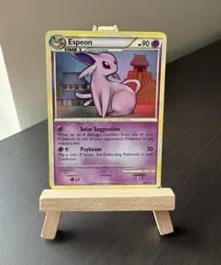 Espeon 2/90 Undaunted Holo Rare Stage 1 English Pokemon TCG 2010 (NM) - Image 1