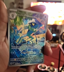 Frogadier EX 99/122 XY Breakpoint Full Art Holo Rare Pokemon TCG English - Image 1