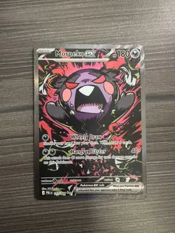 Morpeko ex SIR Pokemon TCG Pitch Black FRESH MINT 117 - Image 4
