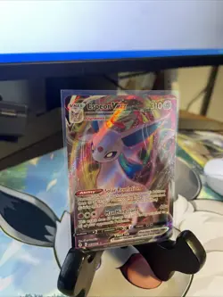 Pokemon Evolving Skies - Espeon VMAX - Ultra Rare Holo Full Art 65/203 NM - Image 2