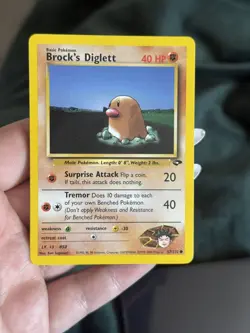 Brock's Diglett 067/132 | Pokemon TCG | Gym Challenge LP - Image 1