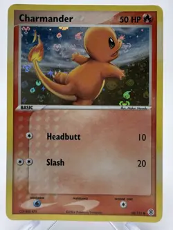 Pokemon Charmander 58/112 Reverse Holo EX FireRed LeafGreen 2004 - Image 1