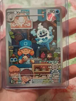 2023 Pokemon Paradox Rift Vanillish 190/182 Stamped Advent Calendar Full Art - Image 1