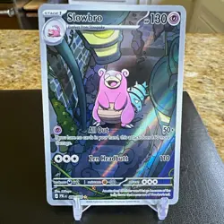 Nintendo Slowbro 090/084 Pitch Black Illustration Rare🔥-Surprise Full Art incl - Image 1