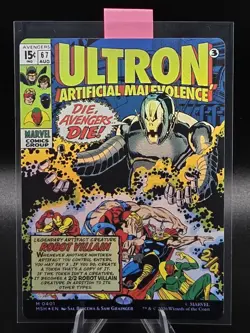 Ultron, Artificial Malevolence (Borderless) (0401) Marvel Super Heroes Foil - Image 1