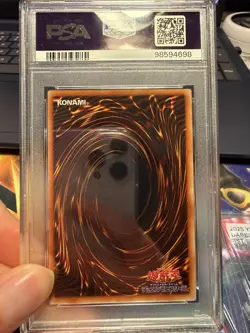 Yu-Gi-Oh! Chakra Dark Ceremony 2000 Japanese PSA 9 MINT Graded Slab *see desc - Image 3