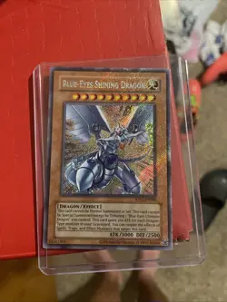 Yu-Gi-Oh! TCG Blue-Eyes Shining Dragon Secret Rare Card RP02-EN096 - Image 4