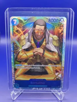 One Piece TCG English OP05-051 Borsalino SR Foil - Image 1
