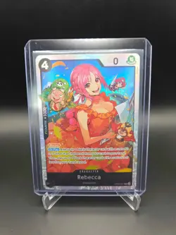 One Piece TCG English OP05-091 Rebecca SR Foil - Image 1