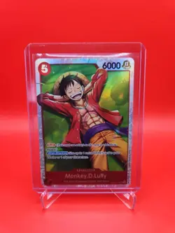 One Piece TCG English ST21-014 Monkey D Luffy SR Foil - Image 1