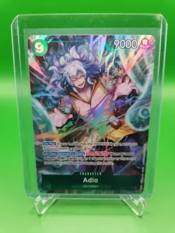 One Piece TCG English OP09-023 Aido Alt Art Parallel - Image 1