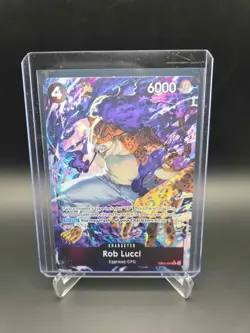 One Piece TCG English EB04-048 Rob Lucci Alt Art Parallel - Image 1